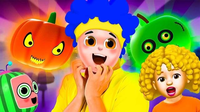 Dance Video | Happy Halloween Scary Fruits & Vegetables! 
