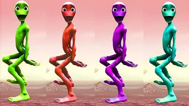 Kids Video: Colorful Alien Dance Party