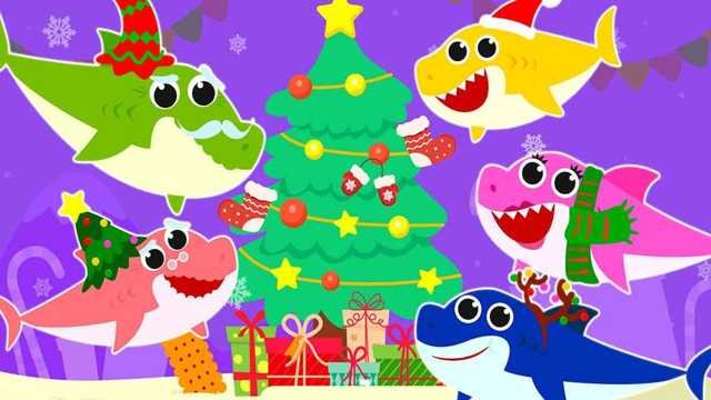 Dance Video | Christmas Sharks🎄 | Super Baby-Nursery Rhymes